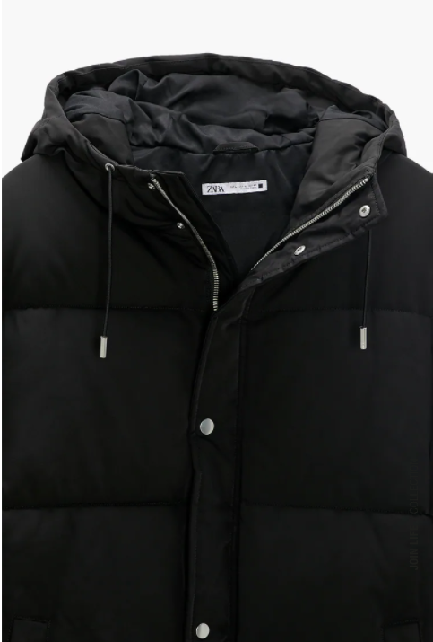 HOODED QUILTED JACKET