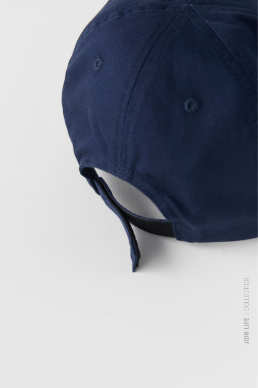 EMBROIDERED INITIAL CAP