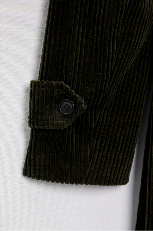 CORDUROY TRENCH COAT
